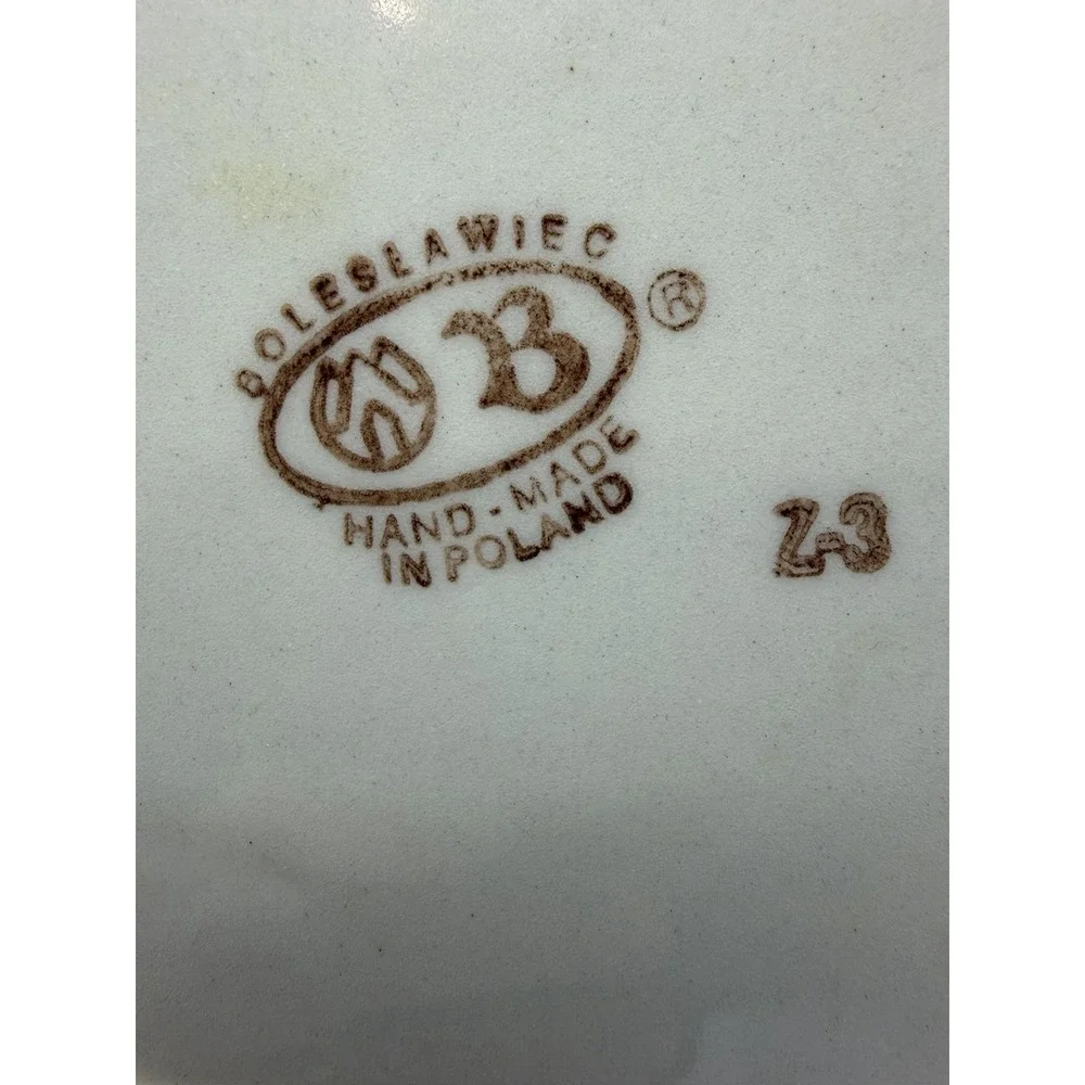 Boleslawiec Polish Pottery Baking Dish 9 7/8